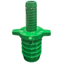 1/2" Barb x 3/4" Barb PVC Insert Tool-Free Fitting for Poly Irrigation Sprinkler Pipe Green-1