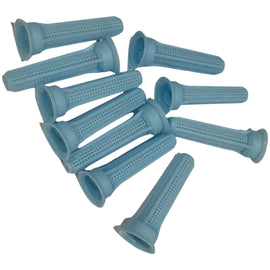 10 Pack Rain Bird 1800 FINESC Fine Mesh Nozzle Filters, Light Blue Screens