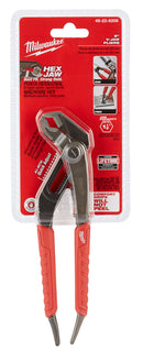 Milwaukee 48-22-6208 8" Hex-Jaw Quick Adjust Pliers All Metal Ream and Punch-1