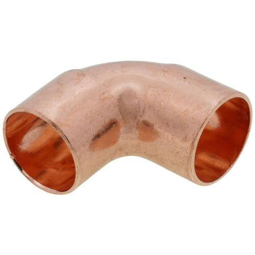 1" Wrot Copper 90° Elbow, C x C Close Rough 31296