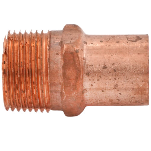 30452 1" Wrot Fitting x Male Copper Street Adapter