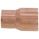 30734 1" x 3/4" C x C End Style Solder Reducing Copper Coupling With Stop-2