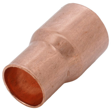 30734 1" x 3/4" C x C End Style Solder Reducing Copper Coupling With Stop