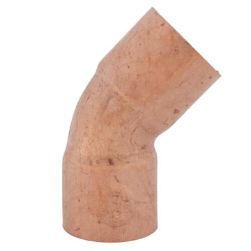 31106 3/4" Copper x Copper End Style Solder 45° Degree Elbow - 0