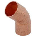 31106 3/4" Copper x Copper End Style Solder 45° Degree Elbow-3