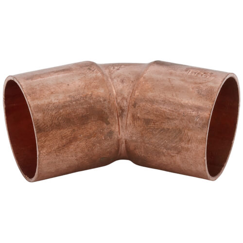 31120 1" Copper x Copper End Style Solder 45° Degree Elbow