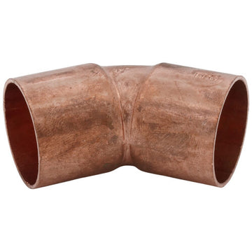 31120 1" Copper x Copper End Style Solder 45° Degree Elbow