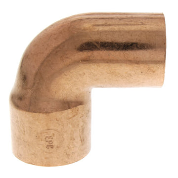 31412 1" Fitting x Copper End Style Solder 90° Degree Street Elbow - 0