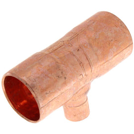 Elkhart 10032778 3/4" x 3/4" x 1/4" Copper x Copper x Copper Reducing Tee - 0