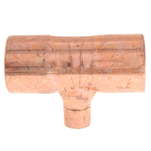 Elkhart 10032778 3/4" x 3/4" x 1/4" Copper x Copper x Copper Reducing Tee