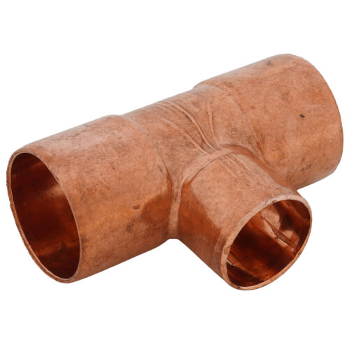32818 1" C x C x C Solder Tube Copper Tee