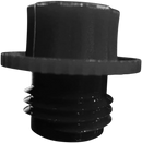 Irrigation Pro Test Cock Dust Caps 1/4" Male NPT, 5 Pack Black Replacement Test Port Caps for Pressure Vacuum Breakers, RPZ & Double Check Assemblies (DCA)-4