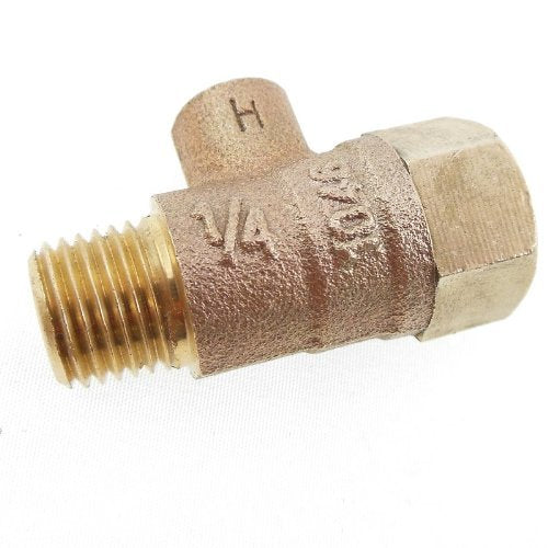 Watts Febco Ames 1/4" Male X 1/4" Female Test Cock - For Backflow Preventer