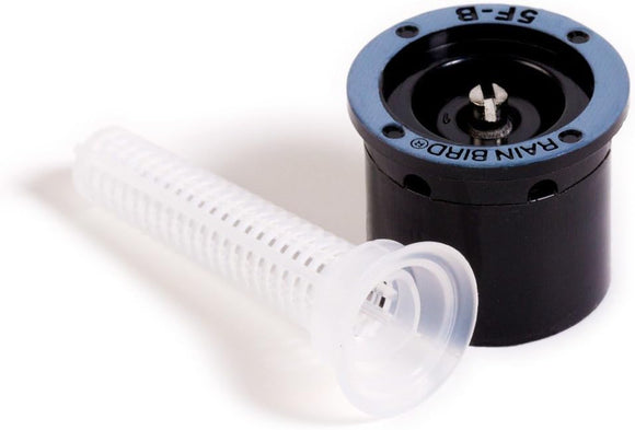 Rain Bird 5F-B Bubbler Sprinkler Nozzle with Screen | Full Circle 0-360 Degrees | 5 Pack