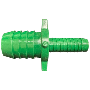 1/2" Barb x 3/4" Barb PVC Insert Tool-Free Fitting for Poly Irrigation Sprinkler Pipe Green - 0