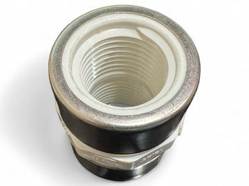 Spears Schedule 80 1/2" 830-SR SR NPT x SR NPT Steel PVC White Threaded Coupling