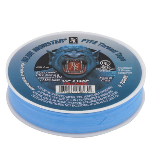 Blue Monster 1/2" x 1429" PTFE Thread Seal Tape