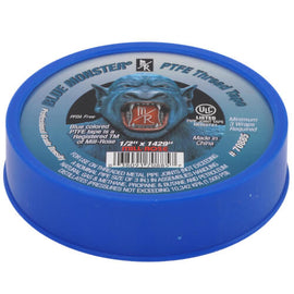 Blue Monster 1/2" x 1429" PTFE Thread Seal Tape