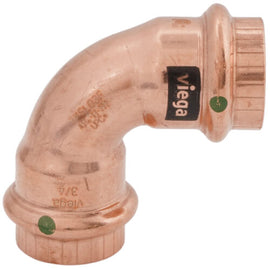 Viega 77022 3/4" ProPress Copper 90° Degree Elbow (PxP) Professional Plumbing