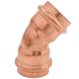 Viega 77028 1" ProPress Copper  45° Elbow (PxP) Professional Plumbing - 0