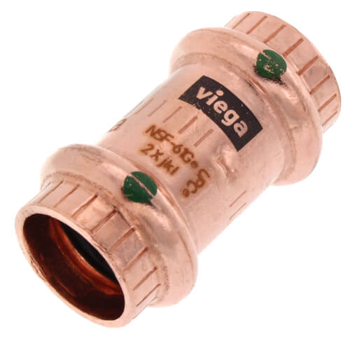 78047 1/2" x 1/2" ProPress x ProPress Copper Coupling