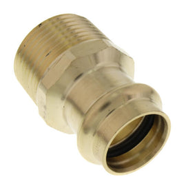 Viega 79235 3/4" Pro Press x 1" Male Bronze Adapter, Professional Plumbing