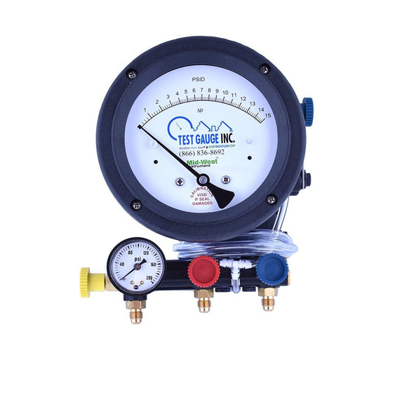 Mid-West Instrument 835 (5 Valve Hybrid Backflow Test Kit)