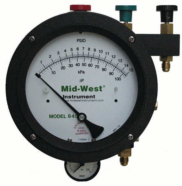 Mid-West Instrument 845-3 (3 Valve Backflow Test Kit)