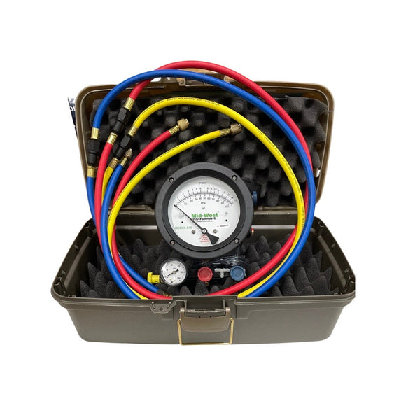 Mid-West Instrument 845-5 Valve Backflow Test Kit