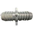7/8" Barb x 1" Barb PVC Insert Fitting Reducer Coupling for Poly Irrigation Sprinkler Pipe Dark Gray-2