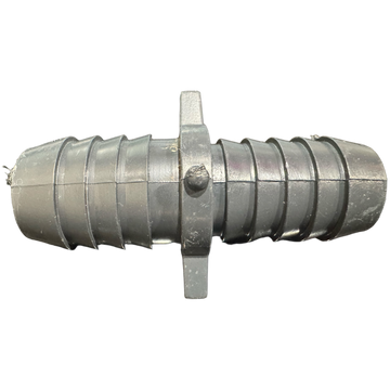 7/8" Barb x 1" Barb PVC Insert Fitting Reducer Coupling for Poly Irrigation Sprinkler Pipe Dark Gray - 0