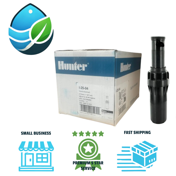 Hunter I-25-04 4" Gear Drive Rotor Sprinklers with Check Valve, Box Case of 20