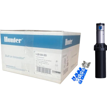 Hunter I-20-SS-04 4" Stainless Steel Rotor Irrigation Sprinklers, Box Case of 20