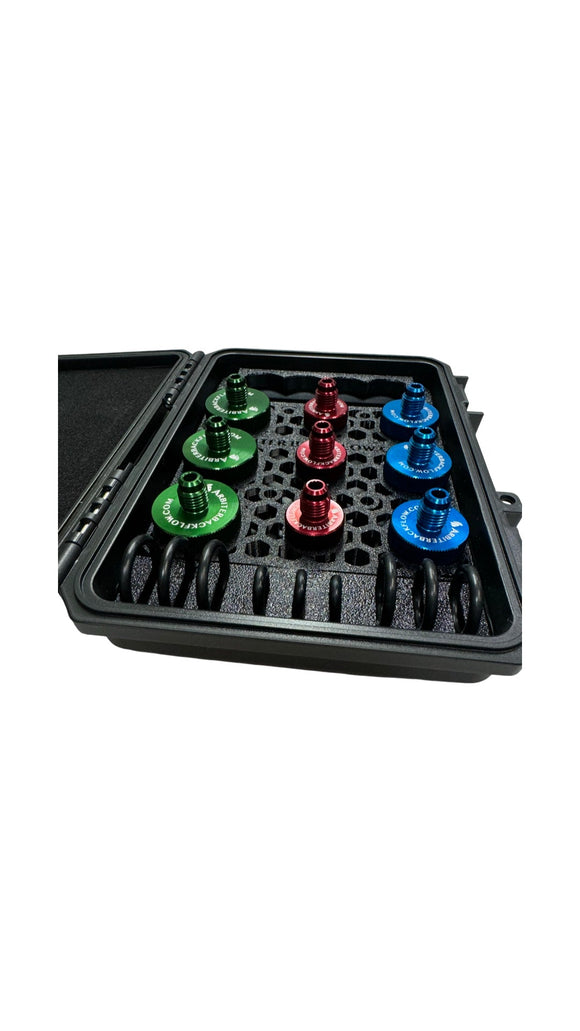 Arbiter QT200A Aluminum Quick Connect Set of 9 with Case & Holder