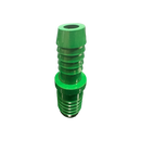 1/2" Barb x 3/4" Barb PVC Insert Reducer Adapter Fitting for Poly Irrigation Sprinkler Pipe Green-1