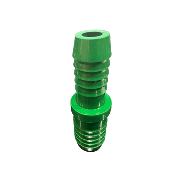 1/2" Barb x 3/4" Barb PVC Insert Reducer Adapter Fitting for Poly Irrigation Sprinkler Pipe Green