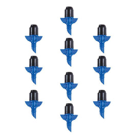 DIG 110B 90 Degree Drip Spray Jet (10 Pack), Black/Blue