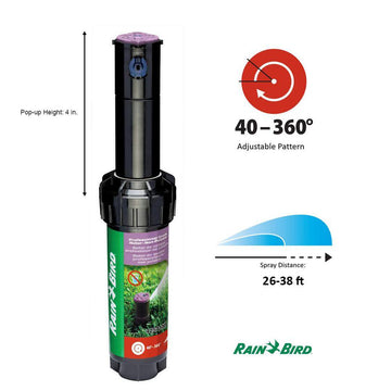 Rain Bird CP5000NP Purple Top Non-Potable Gear Drive Rotor - 0
