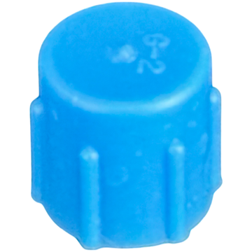 Irrigation Pro Test Cock Dust Caps 1/4" Female FPT, 5 Pack, Replacement Test Flare Port Caps for Pressure Vacuum Breakers, RPZ & Double Check Assemblies (DCA) - 0
