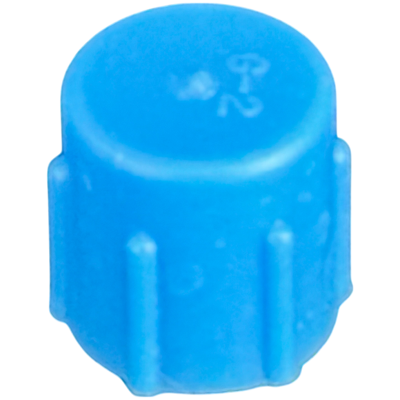 Irrigation Pro Test Cock Dust Caps 1/4" Female FPT, 5 Pack, Replacement Test Flare Port Caps for Pressure Vacuum Breakers, RPZ & Double Check Assemblies (DCA)