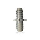 7/8" Barb x 1" Barb PVC Insert Fitting Reducer Coupling for Poly Irrigation Sprinkler Pipe Dark Gray-3