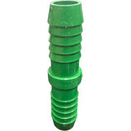 1/2" Barb PVC Coupling Fitting for Poly Irrigation Sprinkler Pipe Green