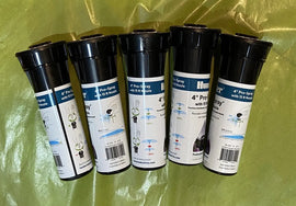 (5) Hunter 4" Pro-Spray with 15 ft Nozzle - Lawn Sprinkler 15A Nozzle 0 to 360 - 0