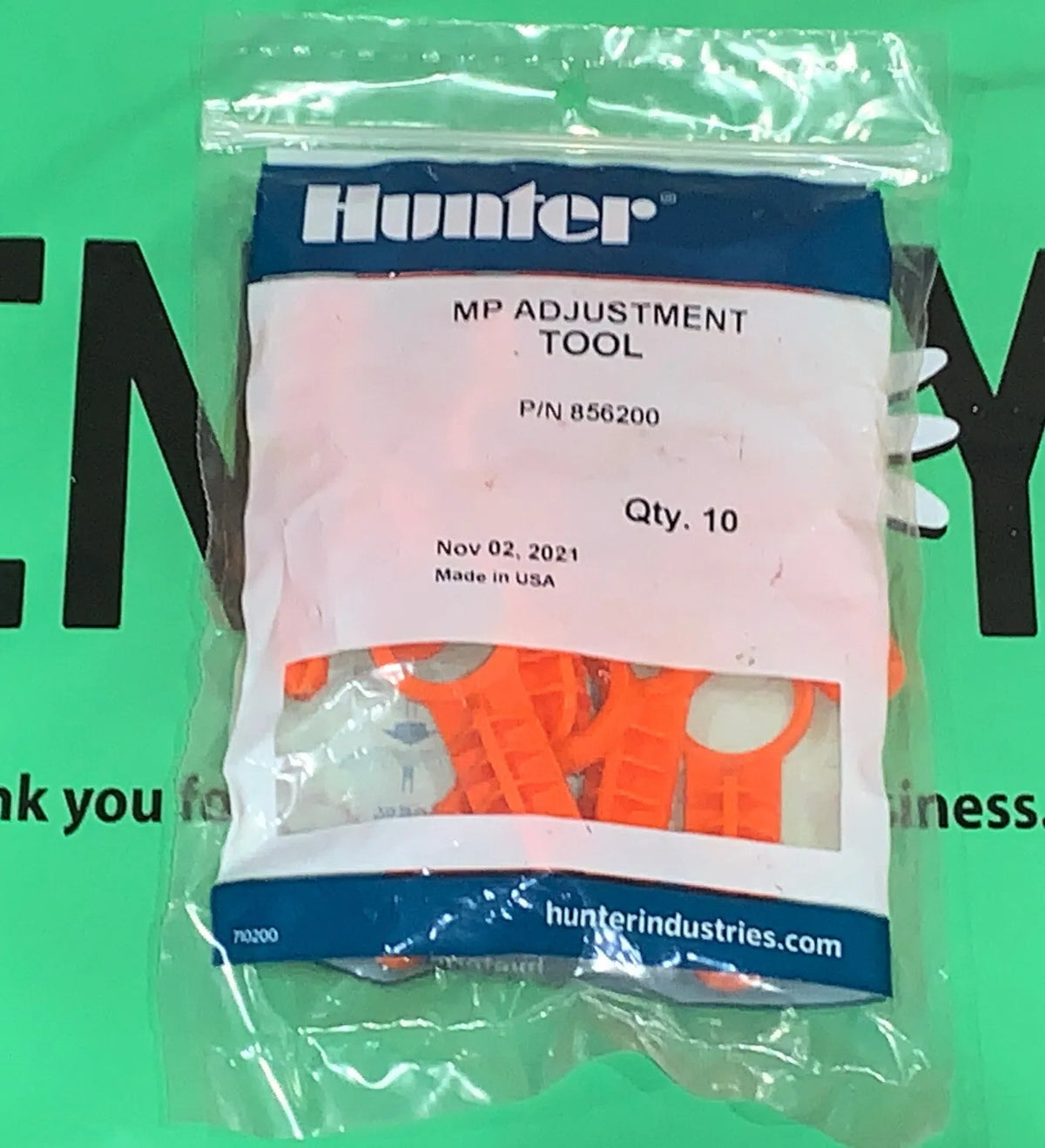 Pack Hunter Direction (10 Pack) Hunter 856200 MP Rotator Adjustment Tool for Hunter Sprinkle ...