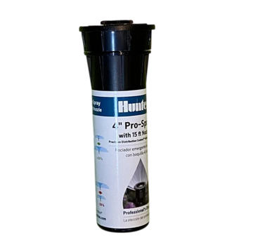 (1) Hunter 4" Pro-Spray with 15 ft Nozzle - Lawn Sprinkler 15A Nozzle