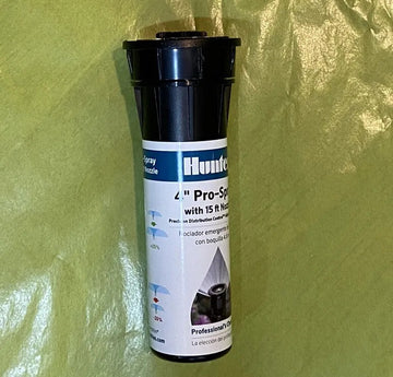 (1) Hunter 4" Pro-Spray with 15 ft Nozzle - Lawn Sprinkler 15A Nozzle - 0