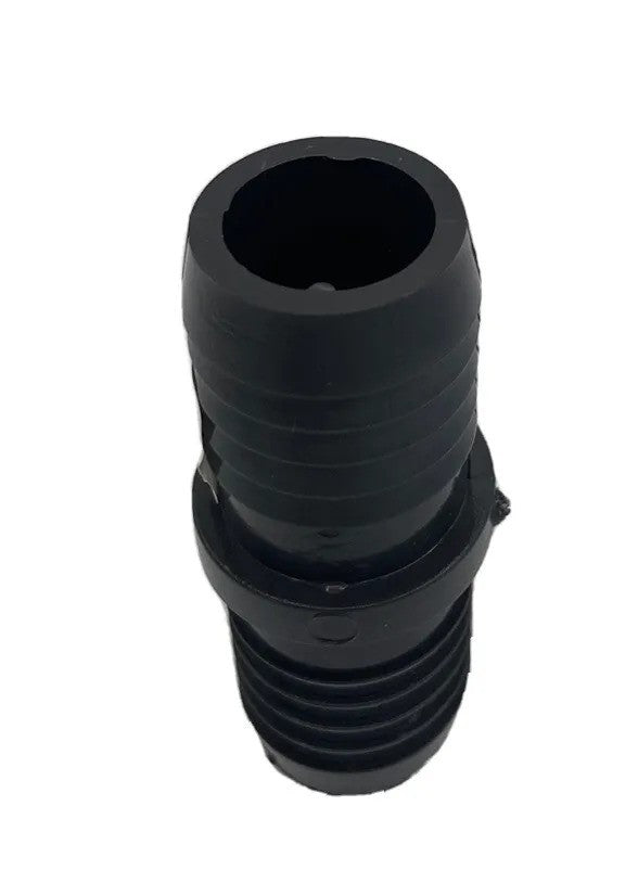 1 in. x 1 in. PVC Barb x Barb Insert Coupling - 0