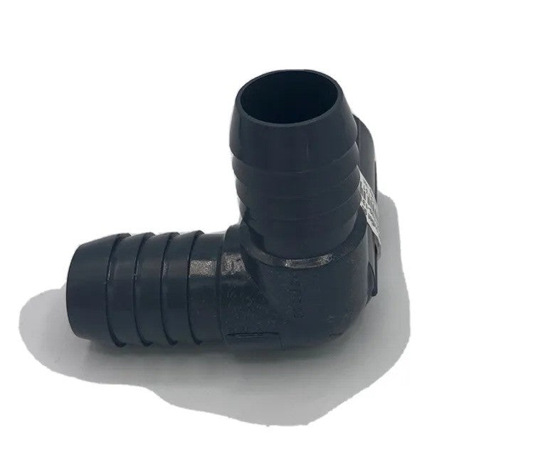 1 in. x 1 in. Grey Dual Threaded Reducing 90 Degree Side Outlet Insert Elbow