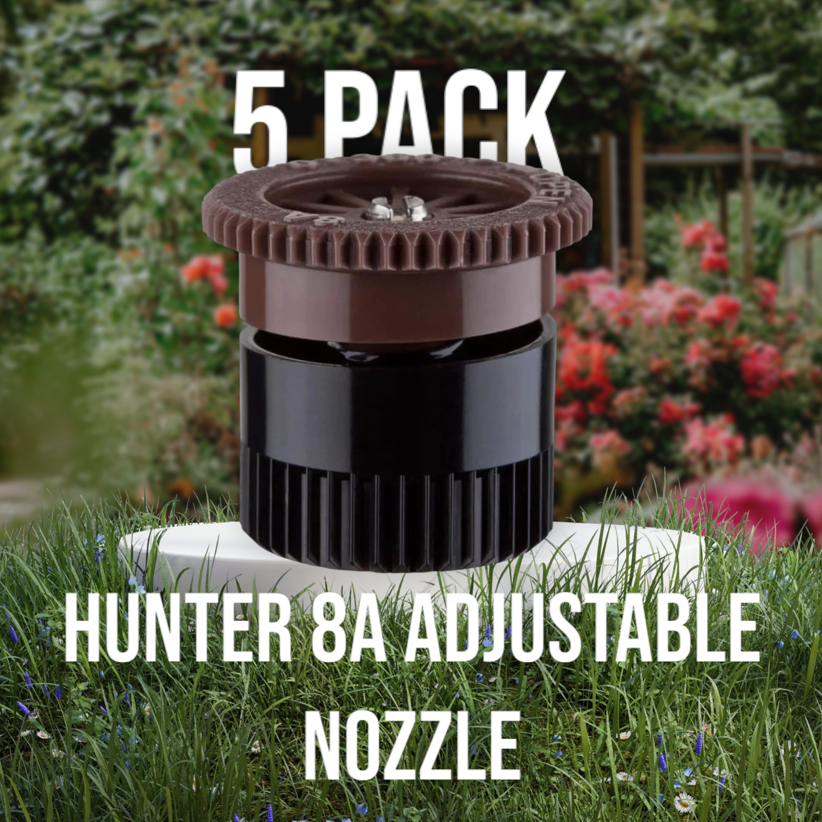 5x Hunter Nozzles - Radius 8A  - Landscape Pro - Sprinkler Irrigation - DIY KIT