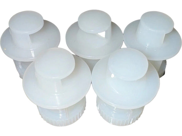 5-Pack Hunter Universal Flush Caps, Fits All 1/2" Pop-Up Sprinkler Heads